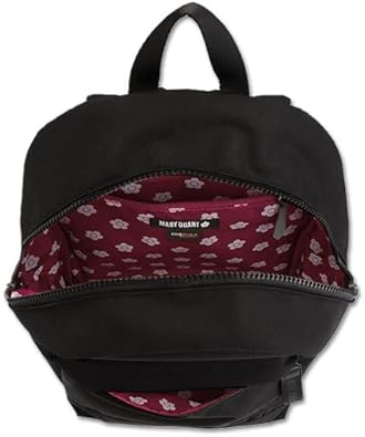 MARY QUANT オールブラックリュック オールブラックシンプルロゴ リュックL（バックパック/リュック